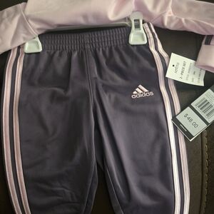 Adidas Kids' Lilac Jogger Set